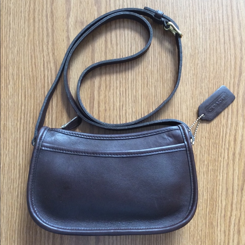 Vintage Coach Wendie-Mahogany leather